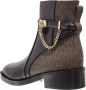 Michael Kors Hamilton Ankle Boots met Versiering en Logo Black Dames - Thumbnail 4