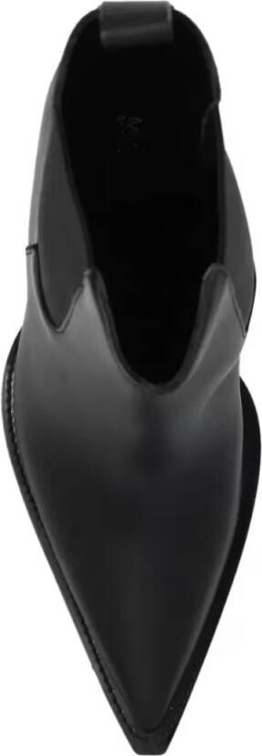 Michael Kors Boots Leni Leather Boot in zwart