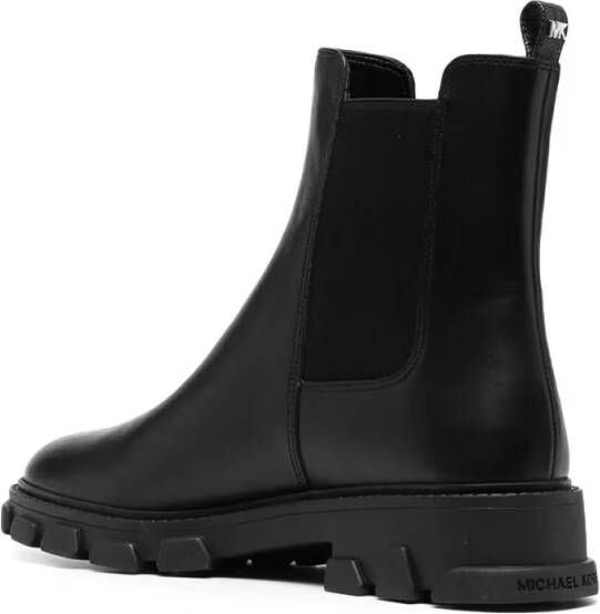 Michael Kors Boots Ridley Leather Ankle Boot in zwart