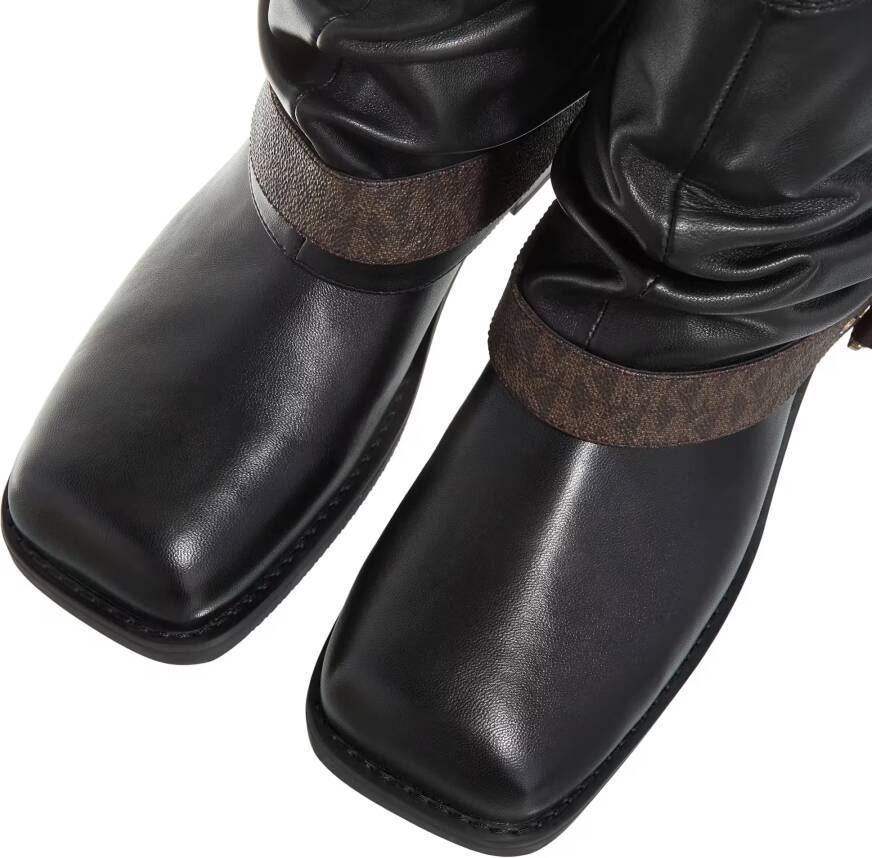 Michael Kors Enkellaarzen Colby Flat Bootie in zwart