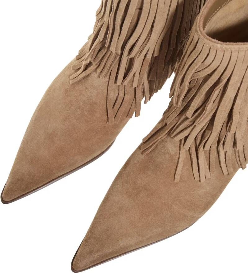 Michael Kors Enkellaarzen Jayla Heeled Bootie in bruin