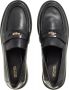 Michael Kors Zwarte leren sandalen met goudkleurige details Black Dames - Thumbnail 20