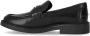 Michael Kors Zwarte leren sandalen met goudkleurige details Black Dames - Thumbnail 21