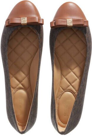 Michael Kors Loafers Andrea Ballet in bruin
