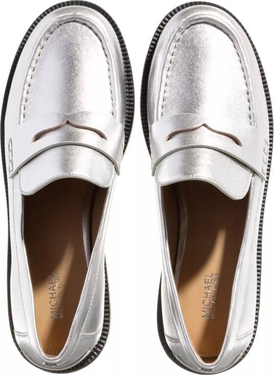 Michael Kors Loafers Eden Loafer in zilver