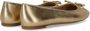 Michael Kors Gouden Nori Ballet Flat met Gewatteerde Binnenzool Geel Dames - Thumbnail 6