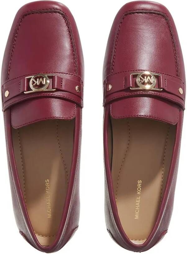 Michael Kors Loafers Mandy Loafer Moc in rood