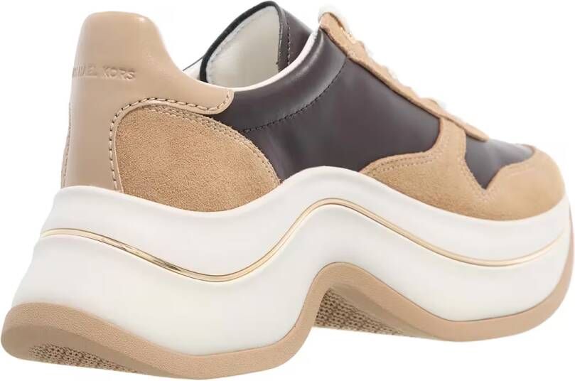 Michael Kors Low-Top Sneakers Arla Trainer in bruin