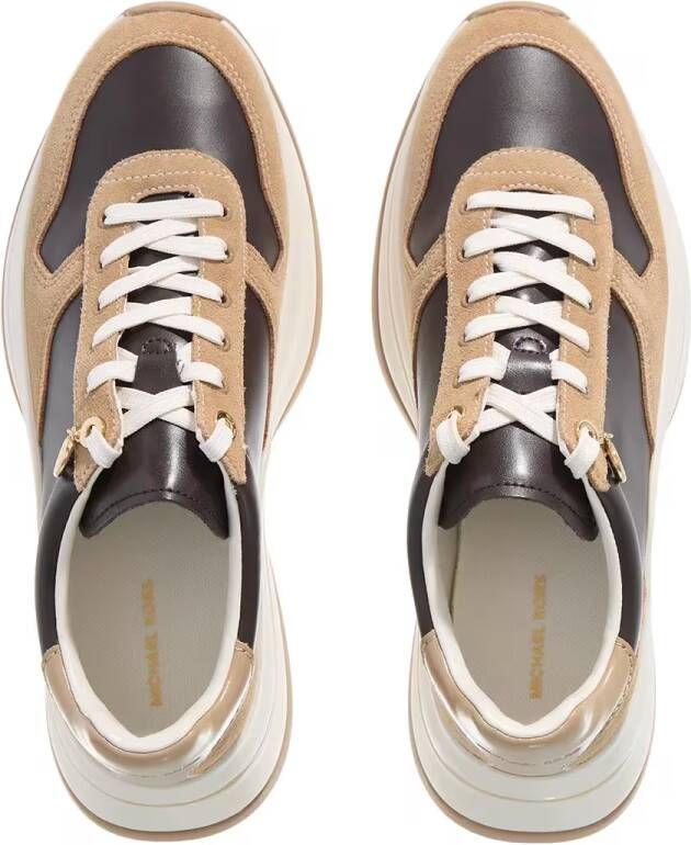 Michael Kors Low-Top Sneakers Arla Trainer in bruin