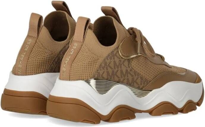 Michael Kors Low-Top Sneakers Atlas Husk Sneaker in bruin