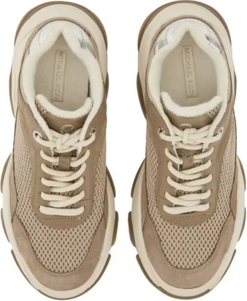 Michael Kors Low-Top Sneakers "Atlas" Leather Sneaker in beige