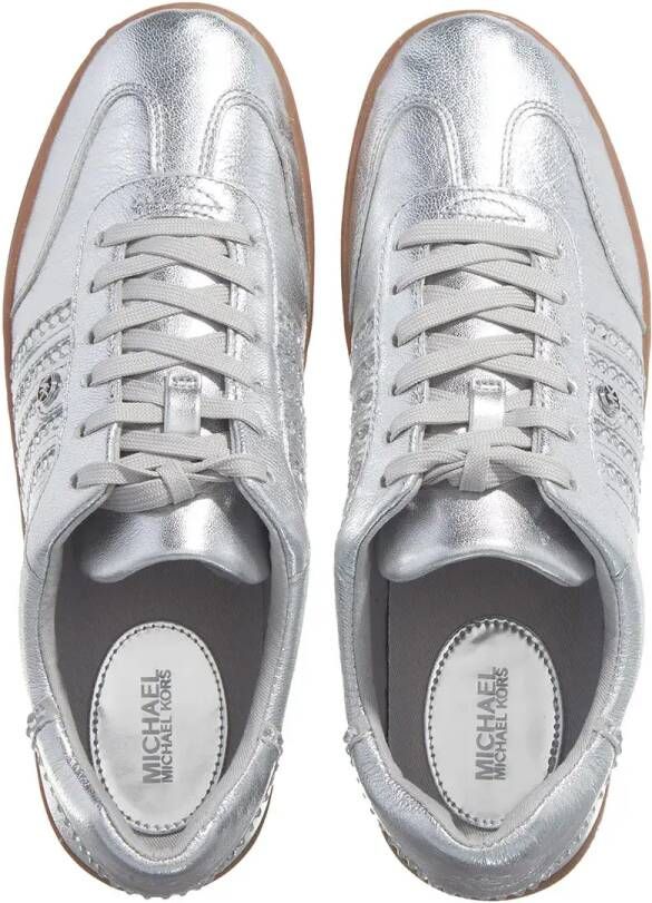 Michael Kors Low-Top Sneakers Scotty Lace Up in zilver