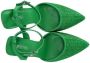 Michael Kors Pumps & high heels Imani Green Slingback Pump in groen - Thumbnail 12