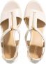 Michael Kors Wedge Sandaal Vanille Stijlvol White Dames - Thumbnail 12