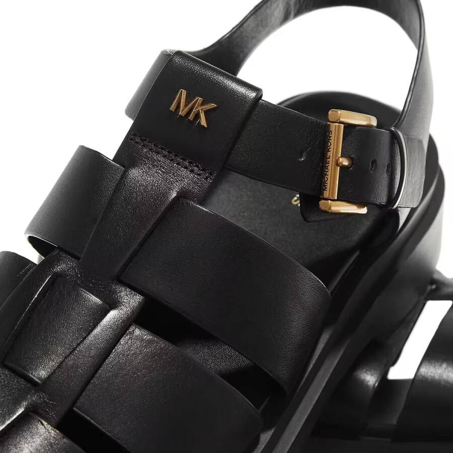 Michael Kors Sandalen Indy Fisherman in zwart