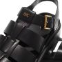 Michael Kors Sandalen Indy Fisherman in zwart - Thumbnail 3
