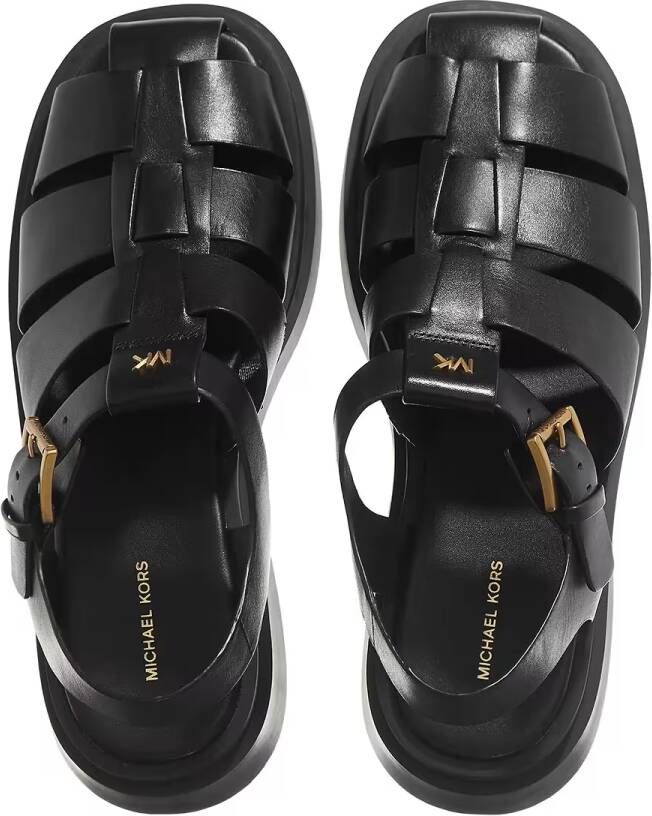Michael Kors Sandalen Indy Fisherman in zwart
