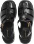 Michael Kors Sandalen Indy Fisherman in zwart - Thumbnail 4