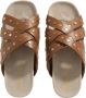 Michael Kors Sandalen Irene Flat Sandal in bruin - Thumbnail 4
