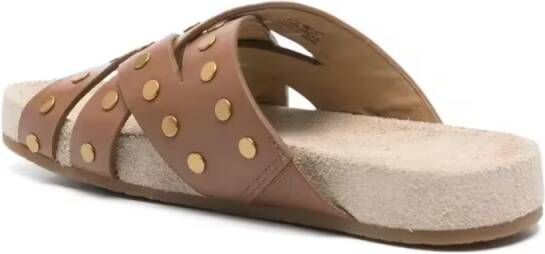 Michael Kors Sandalen Irene Flat Sandal in bruin