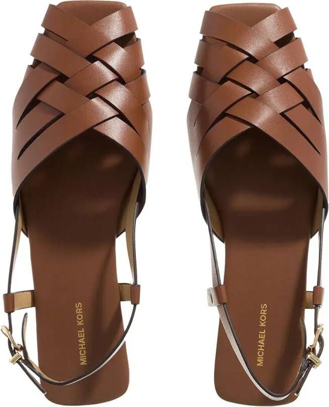 Michael Kors Sandalen Irene Sling Flat in bruin