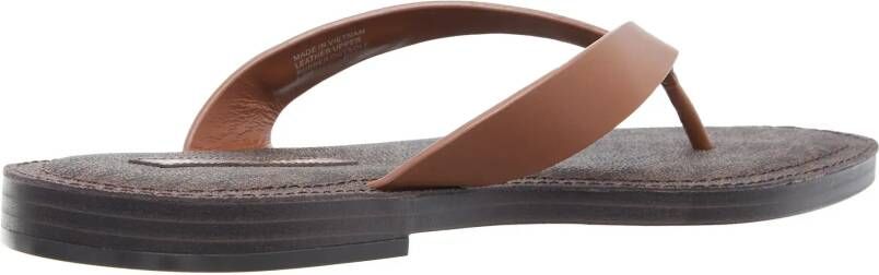 Michael Kors Sandalen Koko Flip Flop in bruin