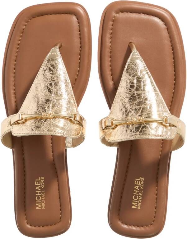 Michael Kors Sandalen Lena Thong in bruin