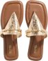 Michael Kors Sandalen Lena Thong in bruin - Thumbnail 4