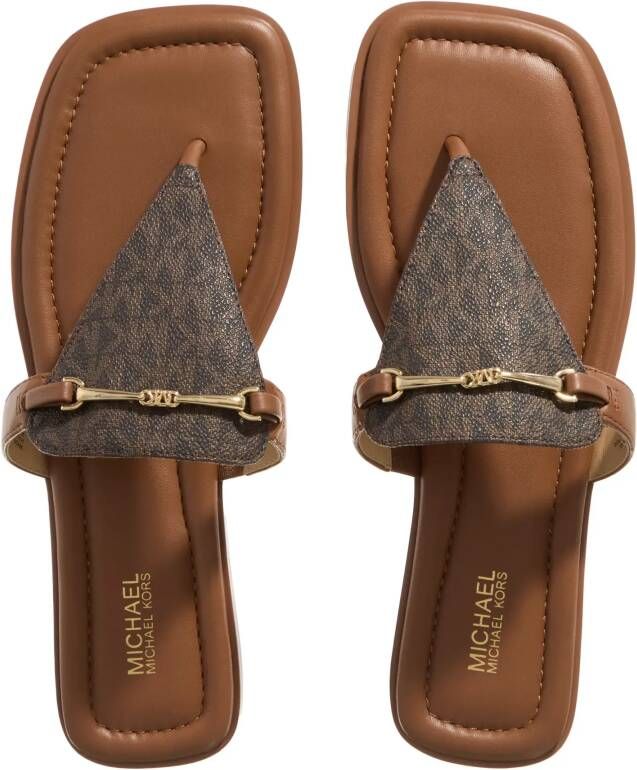 Michael Kors Sandalen Lena Thong in bruin