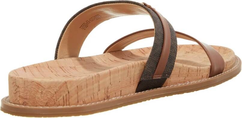 Michael Kors Sandalen Mandy Flat Sandal in bruin