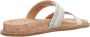 Michael Kors Sandalen Mandy Flat Sandal in wit - Thumbnail 2