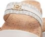 Michael Kors Sandalen Mandy Flat Sandal in wit - Thumbnail 3