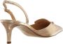 Michael Kors Sandalen met hak Lena Sling Pump in goud - Thumbnail 4
