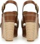 Michael Kors Sandalen "Nora" Sandal in bruin - Thumbnail 2