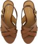 Michael Kors Sandalen "Nora" Sandal in bruin - Thumbnail 3