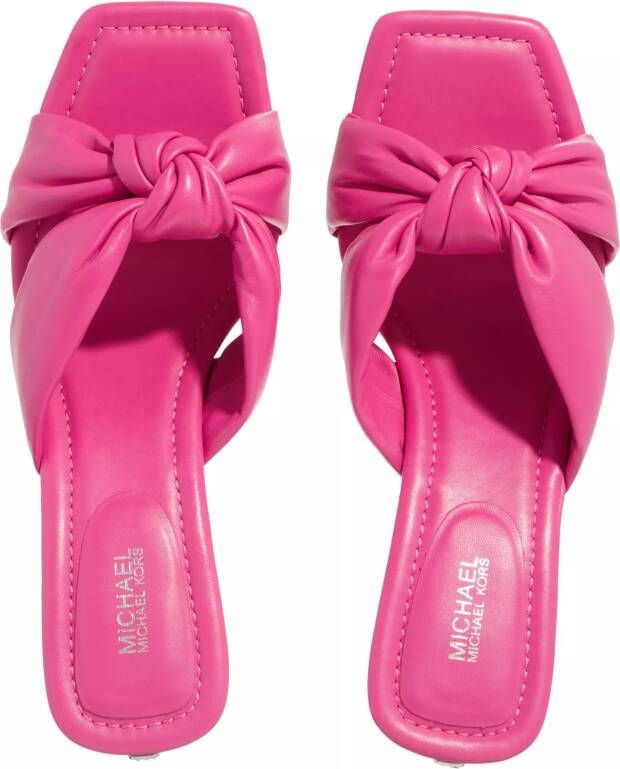 Michael Kors Slippers & Mules Elena Heeled Sandal in roze