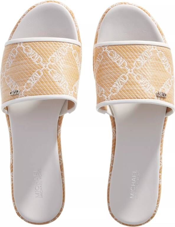 Michael Kors Slippers & Mules Ember Wedge in beige
