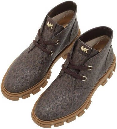 Michael Kors Sneakers Cyrus Lace Up in bruin