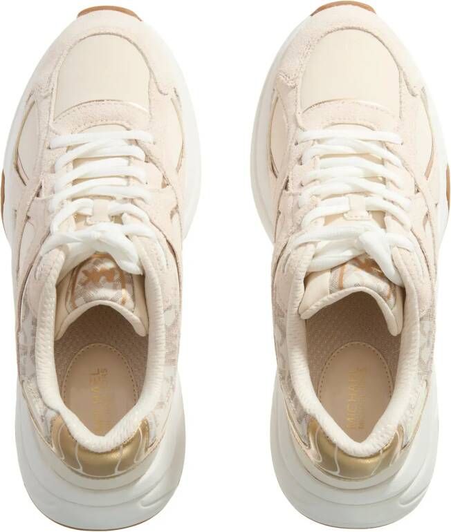Michael Kors Sneakers Leo Trainer in bruin