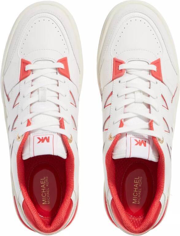 Michael Kors Sneakers Rebel Lace Up in rood