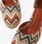 Missoni Sandalen Espadrilles With Zig Zag Pattern And High Wedge De in meerkleurig - Thumbnail 2