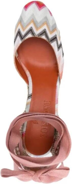 Missoni Sandalen Eva 60 Wave Pink Espadrille We in roze
