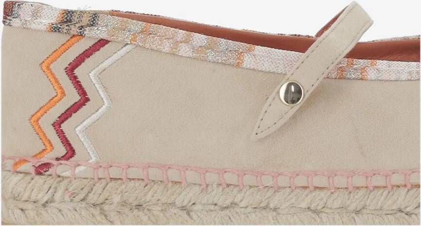 Missoni Viscose-Blend Espadrilles With Zigzag Pattern in beige