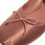 Miu Ballerinas Satin Ballet Flats in bruin - Thumbnail 2