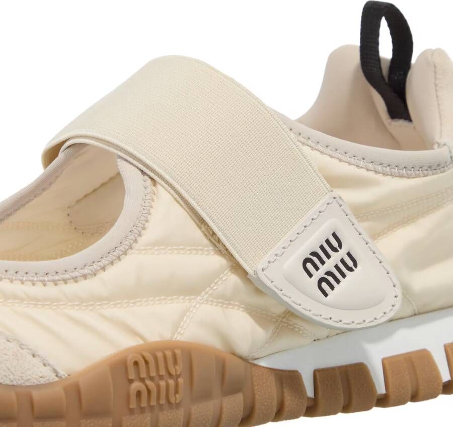 Miu Ballerinas Tyre Ballerina in crème