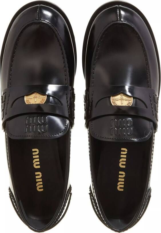 Miu Boots & laarzen Loafers in zwart