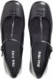 Miu Loafers Flat Woman in zwart - Thumbnail 2