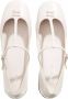 Miu Loafers & ballerina schoenen Flat Women in crème - Thumbnail 2