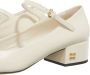 Miu Loafers Woman Two Toned Pumps in crème - Thumbnail 2