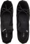 Miu Loafers Woman Velvet Ballerinas in zwart - Thumbnail 4